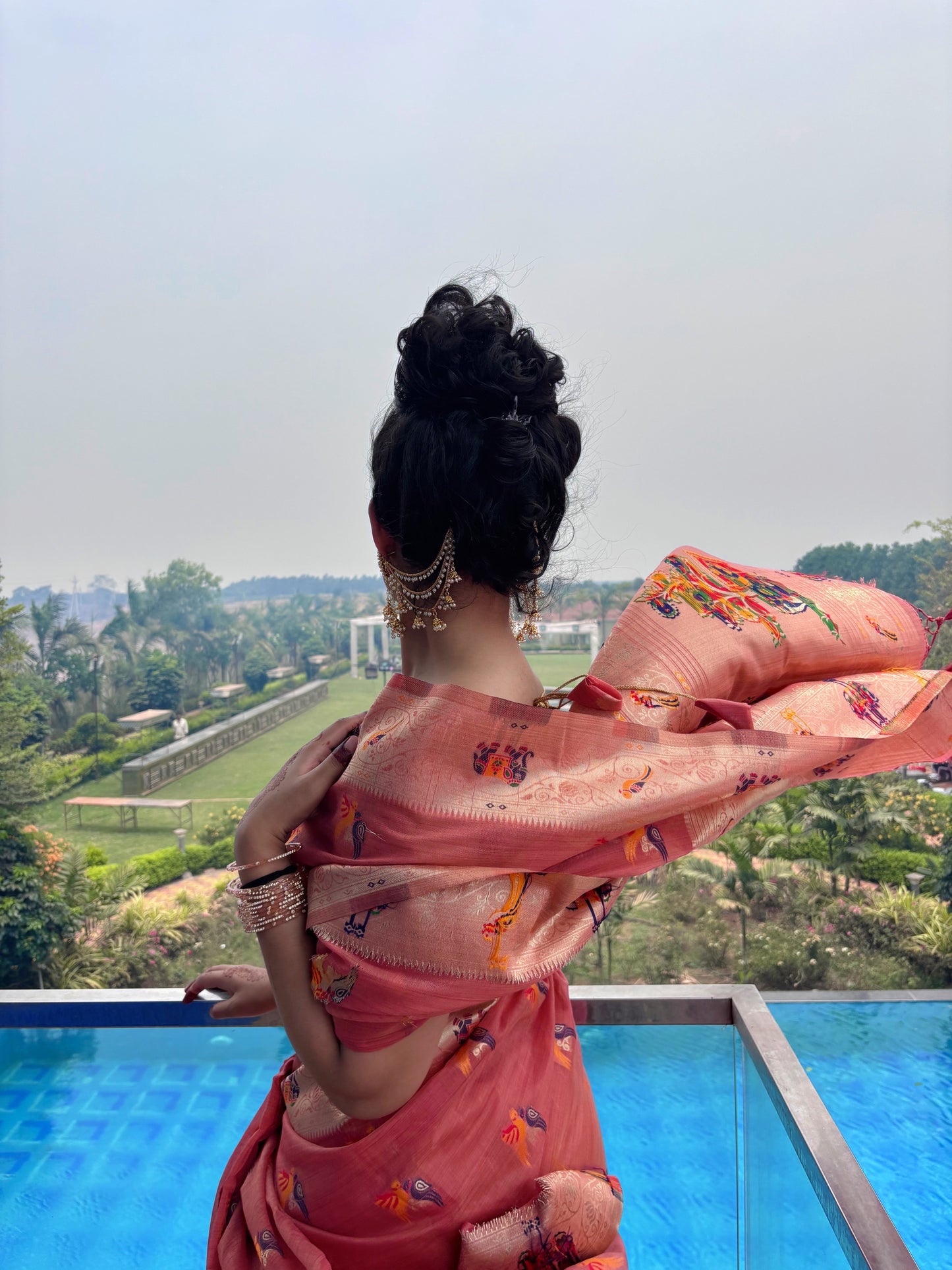 Elegant Kota Fancy Saree with Woven Motifs
